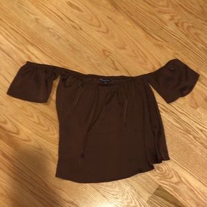 Off the shoulder blouse